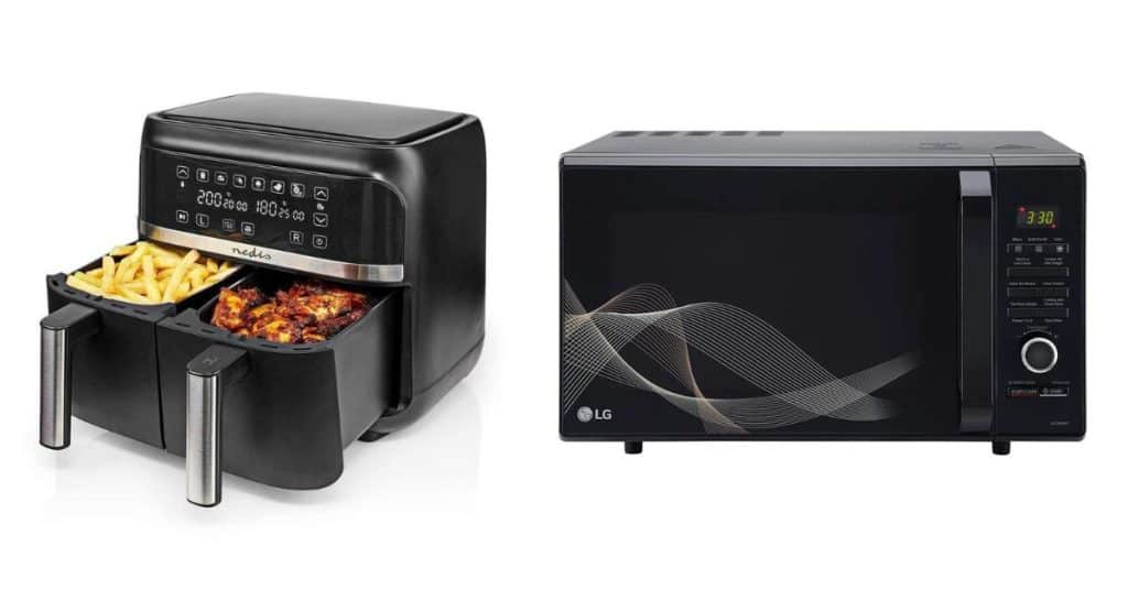 Cozinhar nunca foi tão fácil! Mas qual é o melhor para você: Air Fryer ou Microondas?