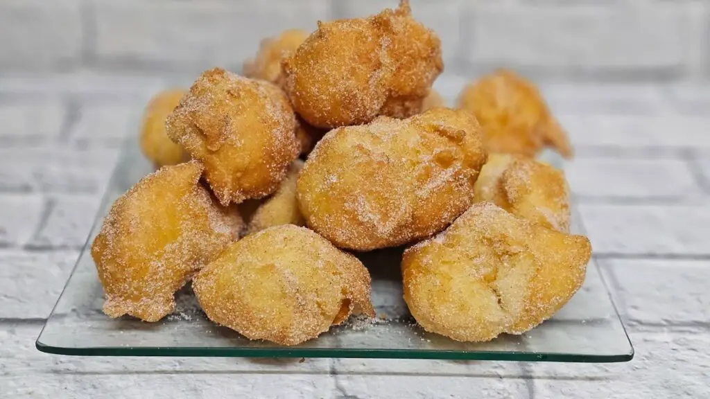 sonhos de natal na airfryer
